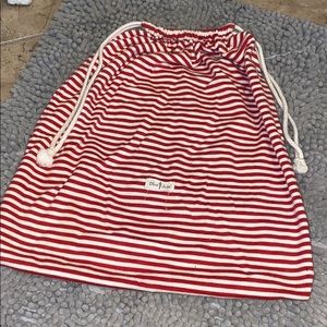 Olive juice drawstring bag